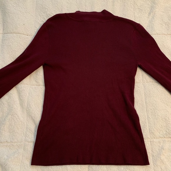 Velvet sleeve sweater - Picture 5 of 5